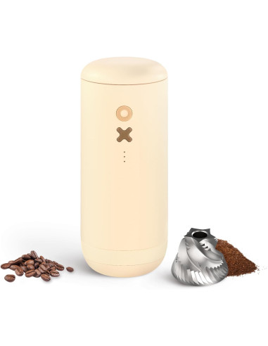 Timemore Nuttii OX LITE Portable - elektrický mlýnek - Almond Cream