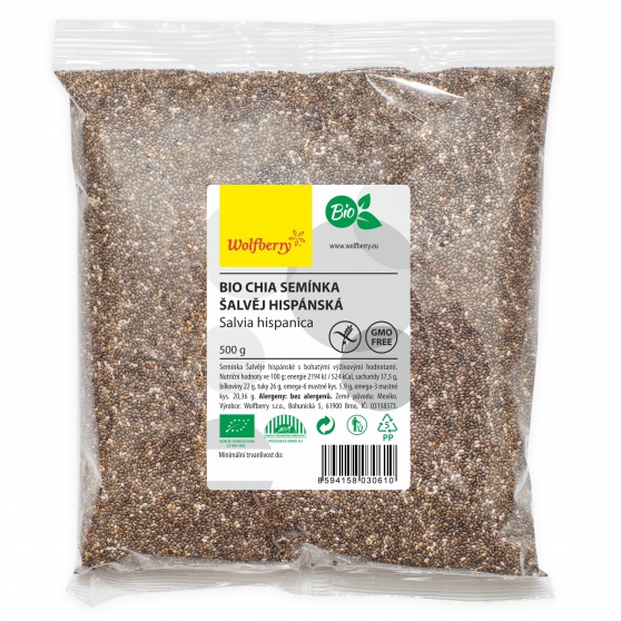 Wolfberry Chia semínka BIO 500 g