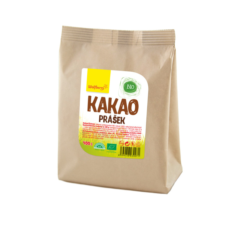 BIO Kakaový prášek 350g Wolfberry