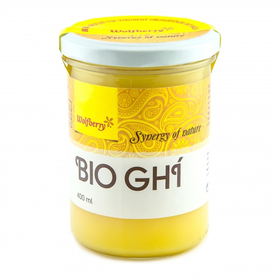 BIO Ghí - přepuštěné máslo 400ml Wolfberry