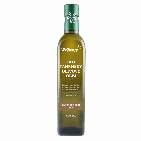 BIO Olivový olej panenský 500ml Wolfberry