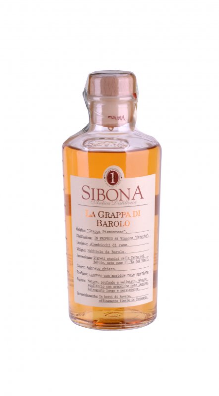 Grappa Sibona Barolo Riserva 0,5 l