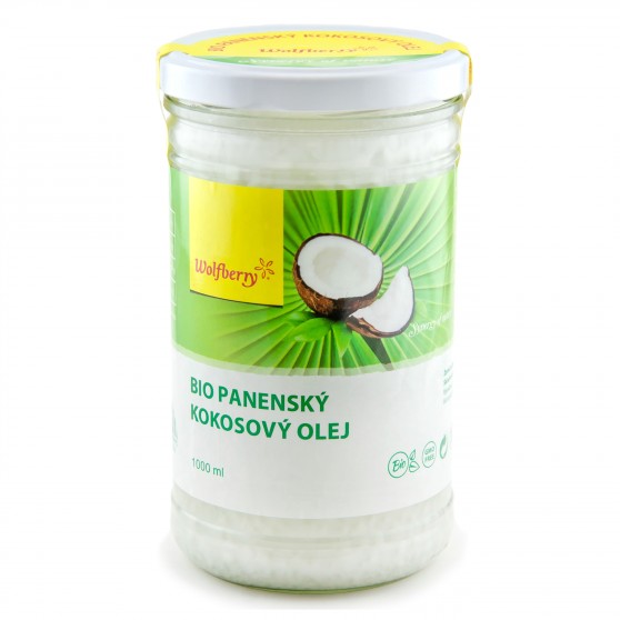 Wolfberry Panenský kokosový olej Bio 1000 ml