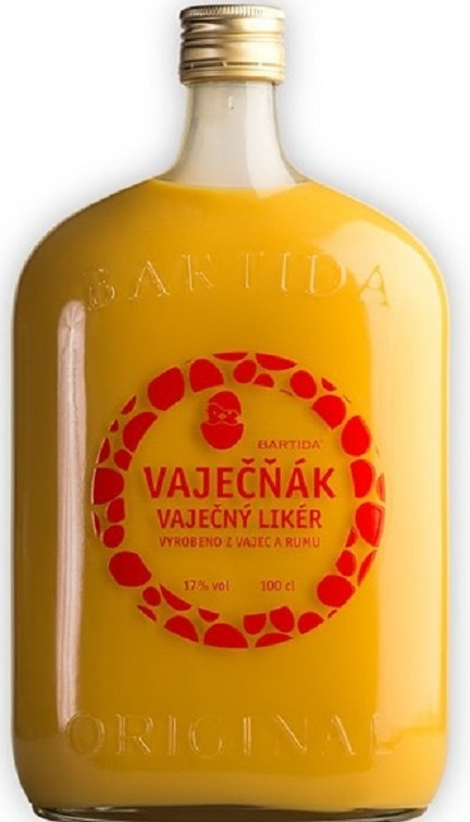 Bartida Originál Vaječňák 1 L 17%