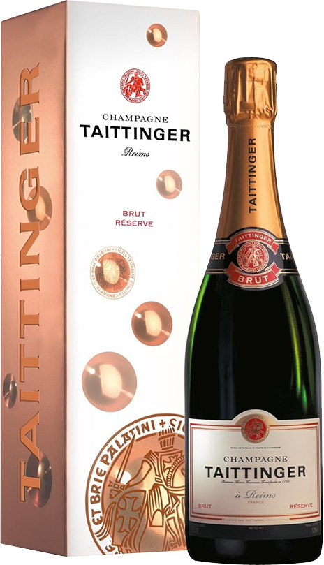 Taittinger Brut Réserve Champagne 0,75 l (karton)