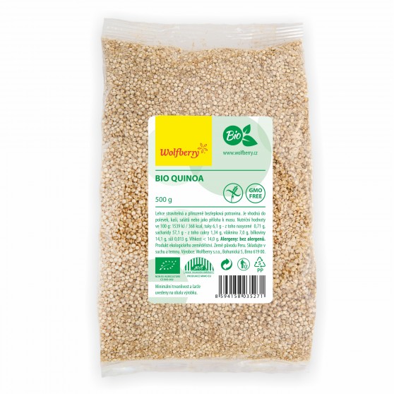 BIO Quinoa bílá 500g Wolfberry