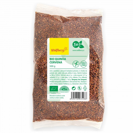 BIO Quinoa červená 500 g Wolfberry