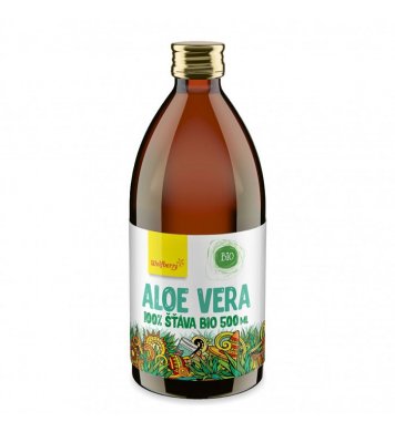 BIO 100% šťáva z Aloe Vera 500ml Wolfberry
