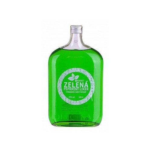 Bartida - Zelená Peprmint Likér, 20%, 1l