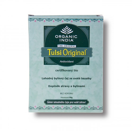 BIO Čaj Tulsi Original Tea - bazalka sypaný 50g Organic India