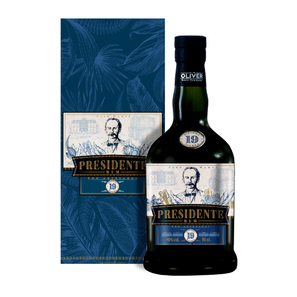 Presidente Marti 19y 40% 0,7 l (karton)