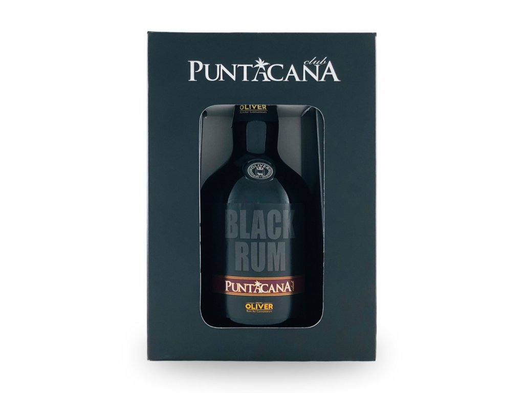 Puntacana Black Rum 38% 0,7l (karton)