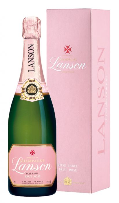 Lanson Le Rosé Label Brut Champagne box 0,75l