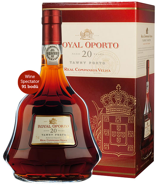 Royal Oporto 20 Years aged Tawny dárkový box 0,75l