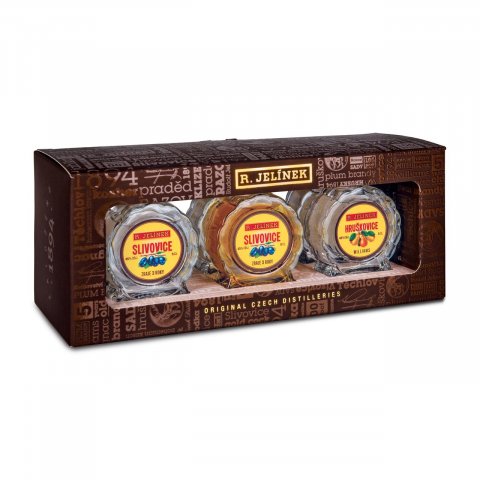 Dárková kazeta 6x0,05l Budíček R.Jelínek