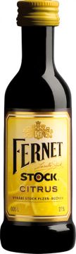 Fernet Stock citrus 27% 0,05 l (holá láhev)