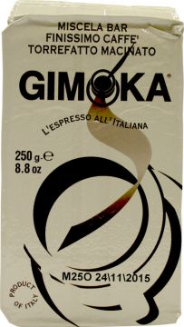 Káva Gimoka Bianco mletá 250g