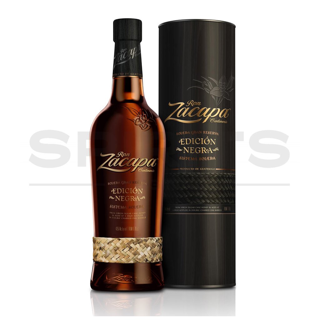 Ron Zacapa Centenario 23 yo Edición Negra 43% 1l (Tuba)