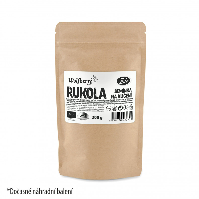 BIO Rukola - semínka na klíčení 200g Wolfberry