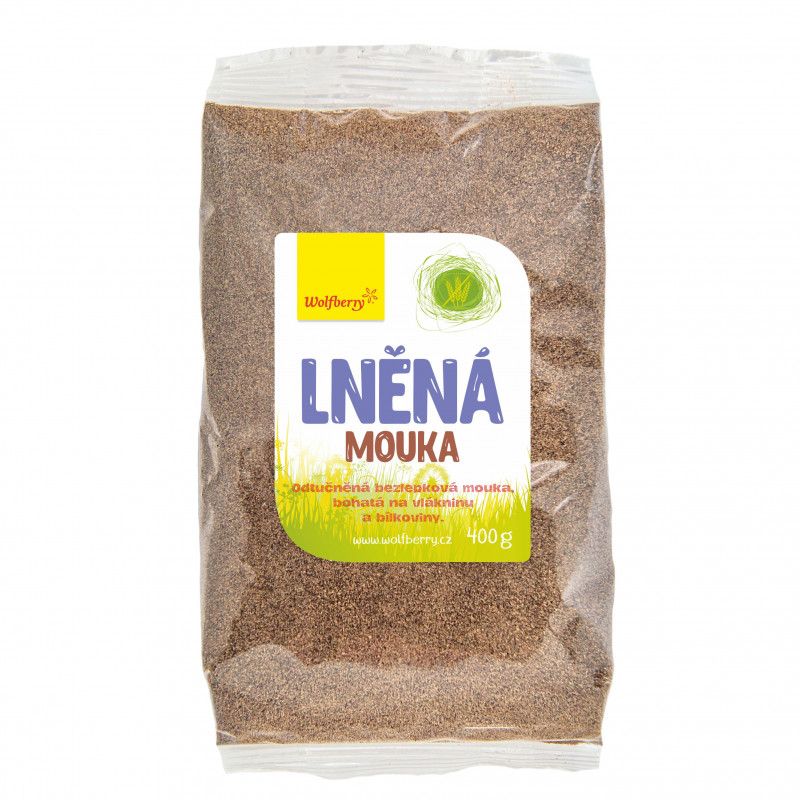 Lněná mouka 400g Wolfberry