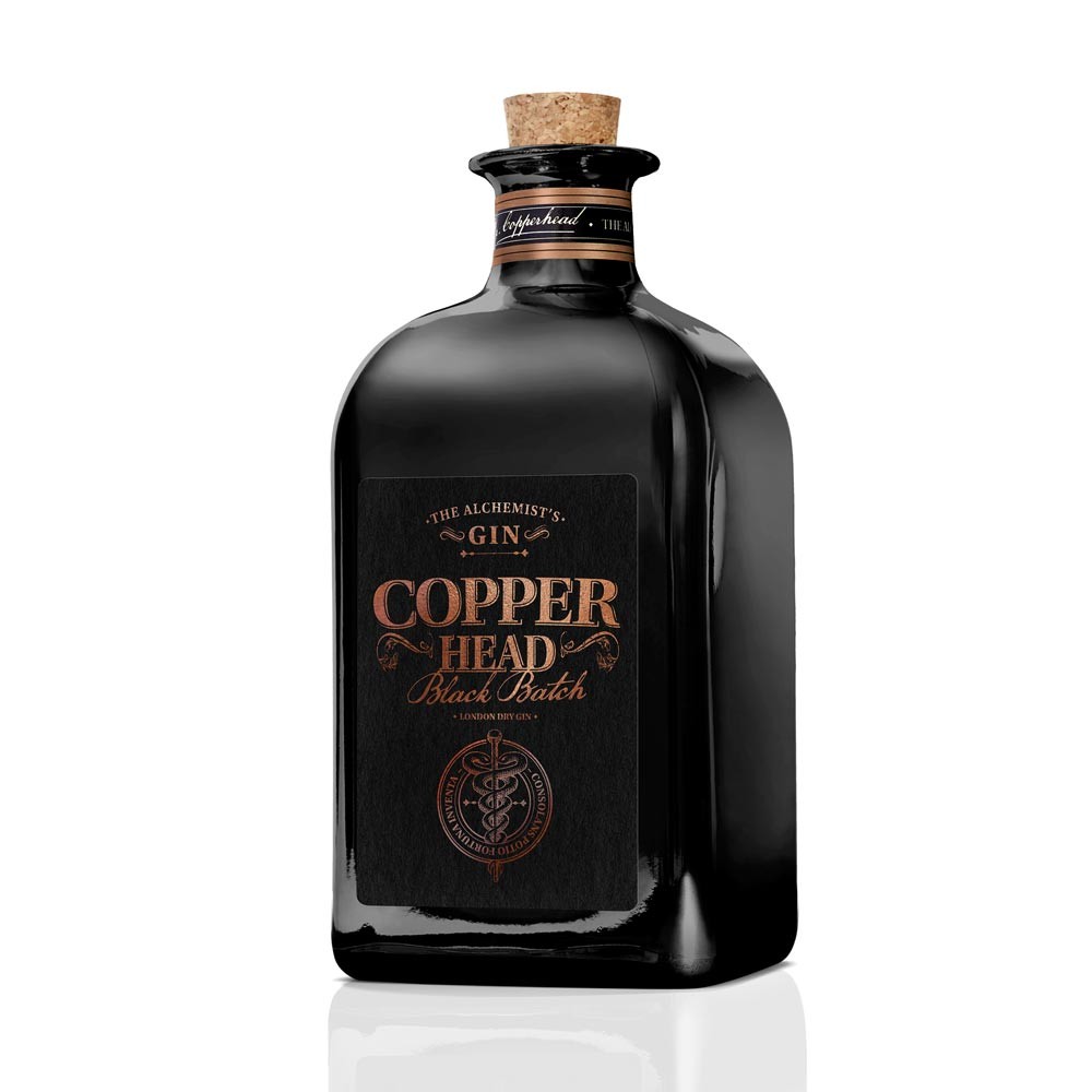 Copperhead black batch 42% 0,5 l (holá láhev)