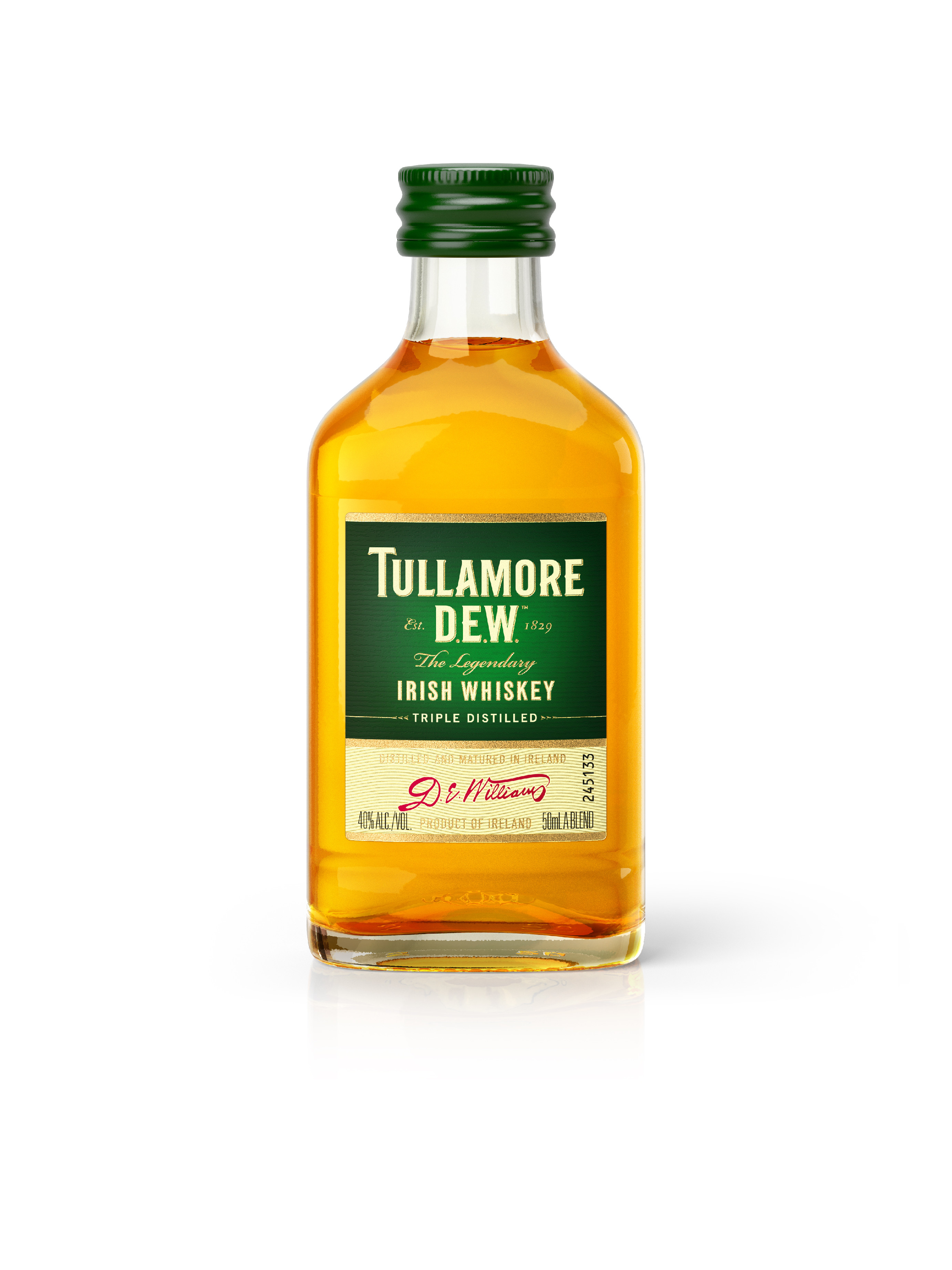 Mini Tullamore Dew 40% 0.05L (holá láhev)