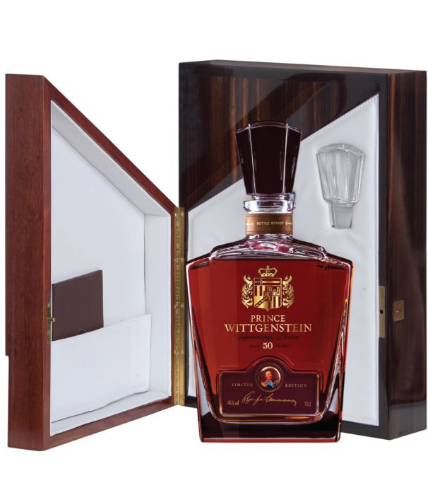 Brandy Kvint 50y Prince Wittgenstein 40% 0,7 l (kazeta)