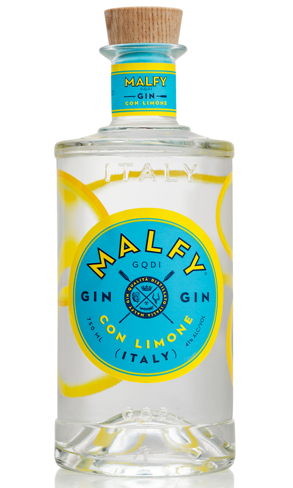 Gin Malfy Limone 41% 0,7 l (holá láhev)