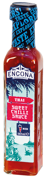 Thai Sweet Chilli Sauce - Sladká Chilli omáčka 142ml Encona