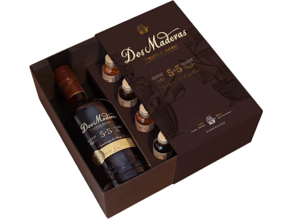 Dos Maderas 5 + 5 yo 40 % 0,7 l Tasting Kit