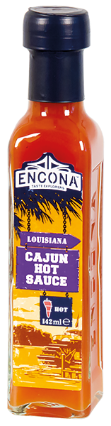 Louisiana Cajun Hot Sauce - Ostrá Cajunská omáčka 142ml Encona