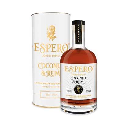 Espero Coconut & Caribe Rum 40% 0,7l (Tuba)