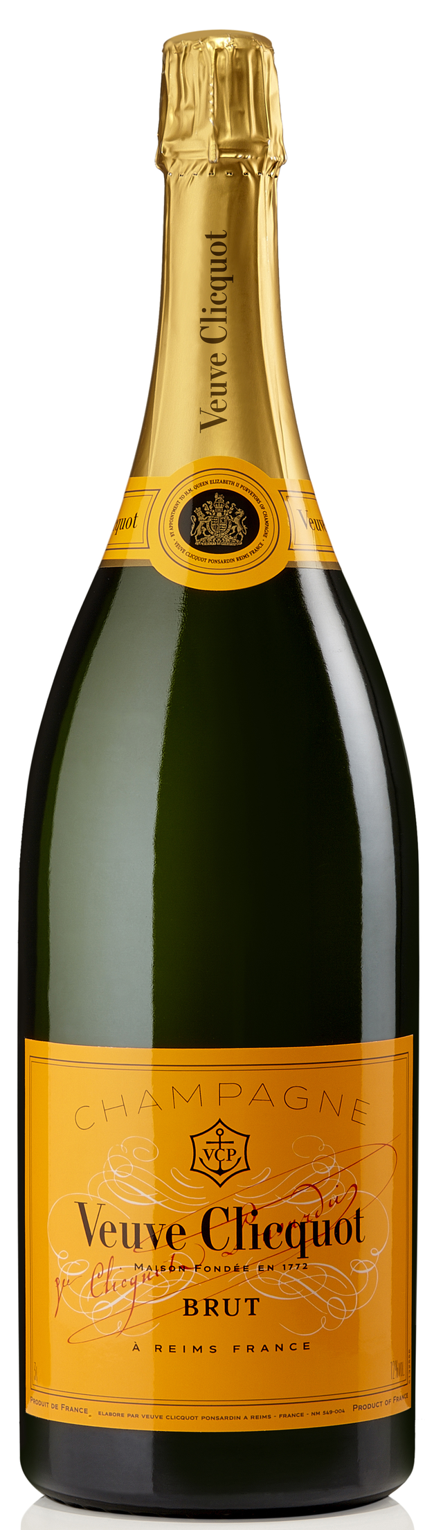 Veuve Clicquot Yellow Label Brut 1,5l (holá láhev)