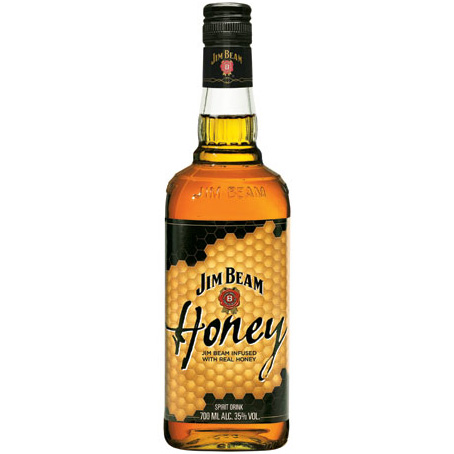 Jim Beam Bourbon Honey 35% 0,7 l (holá láhev)