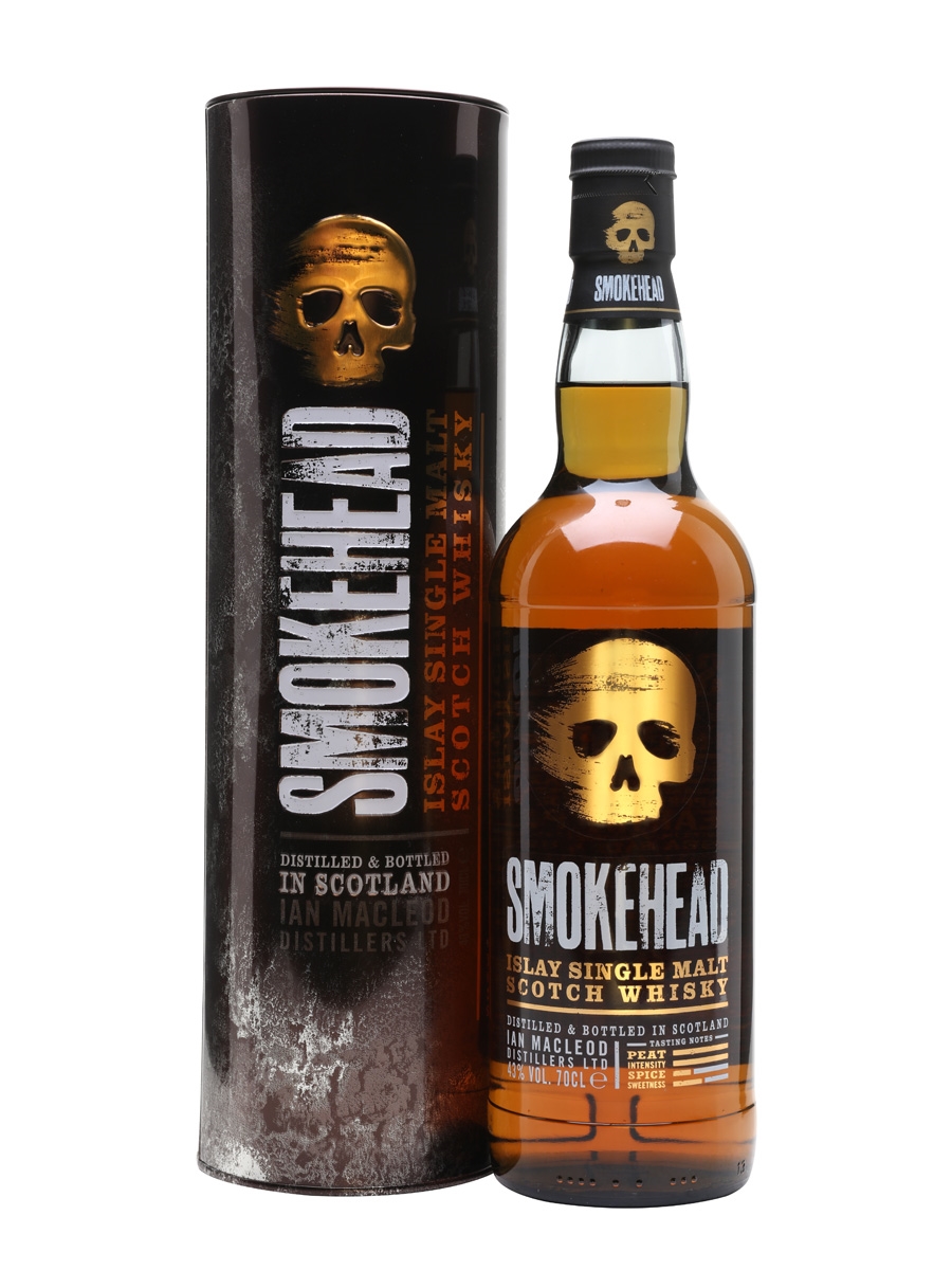 Smokehead single malt 43% 0,7 l (tuba)