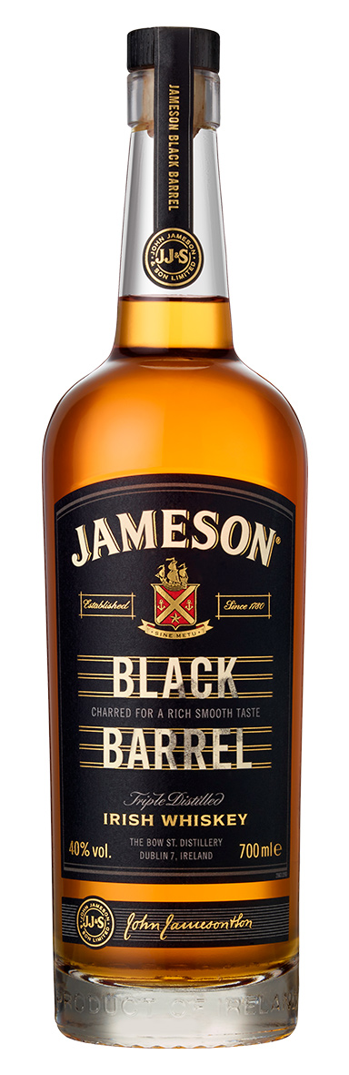 Jameson Black barrel 40% 0,7 l (holá láhev)