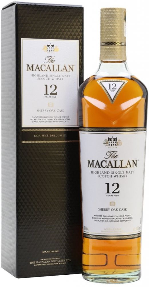 Macallan 12 letá Sherry Oak Cask