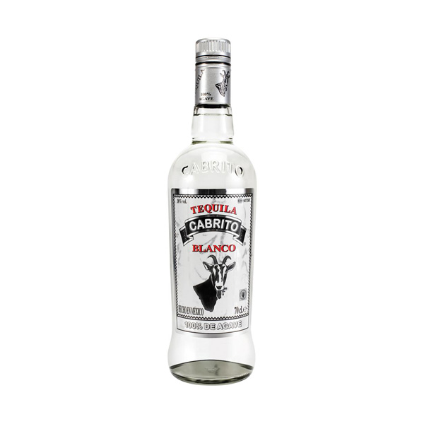 100% de Agave Tequila Cabrito Blanco 0,7 l (holá láhev)