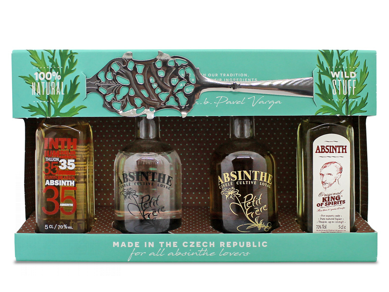 Absinthe Exclusive mini collection 4×0,05l GB