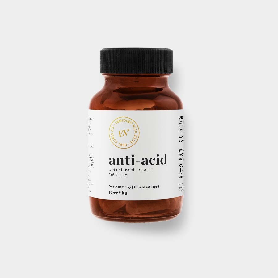 Anti-Acid 60 kapslí EcceVita