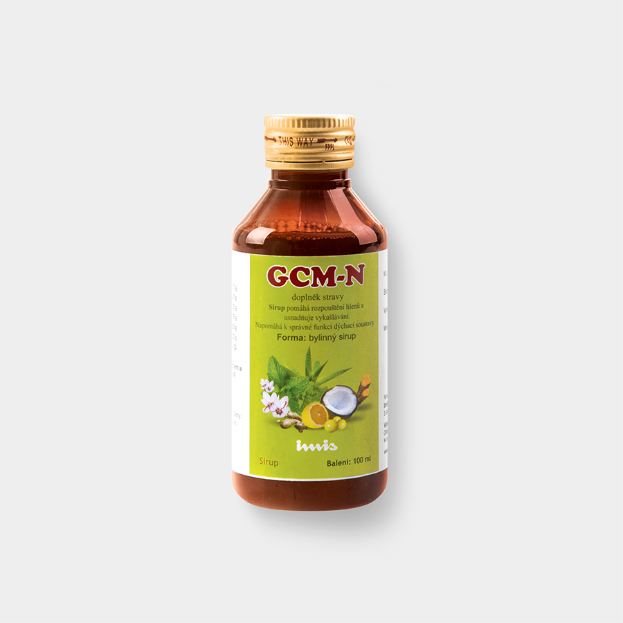 Sirup na kašel GCM 100ml Imis