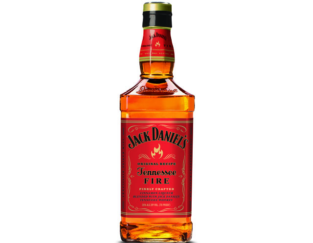 Jack Daniels Fire 35% 1 l (holá láhev)