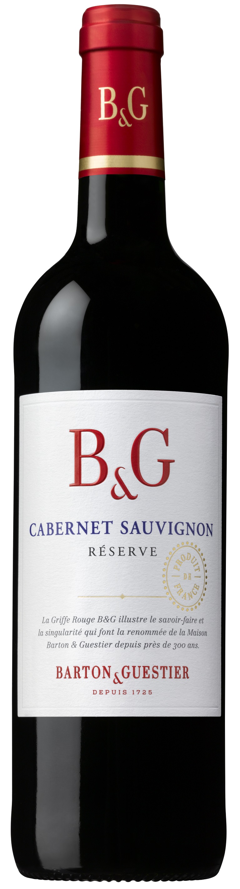 Barton&Guestier Cabernet Sauvignon Reserve IGP 0,75L - GastroKlub.cz