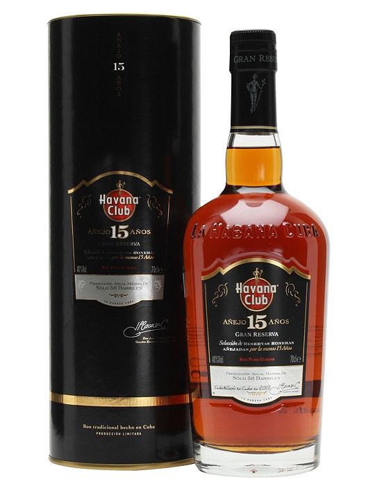 Havana Club Gran Reserva 15y 40% 0,7 l (tuba)