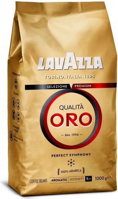 Lavazza Qualita Oro zrnková káva 1 kg