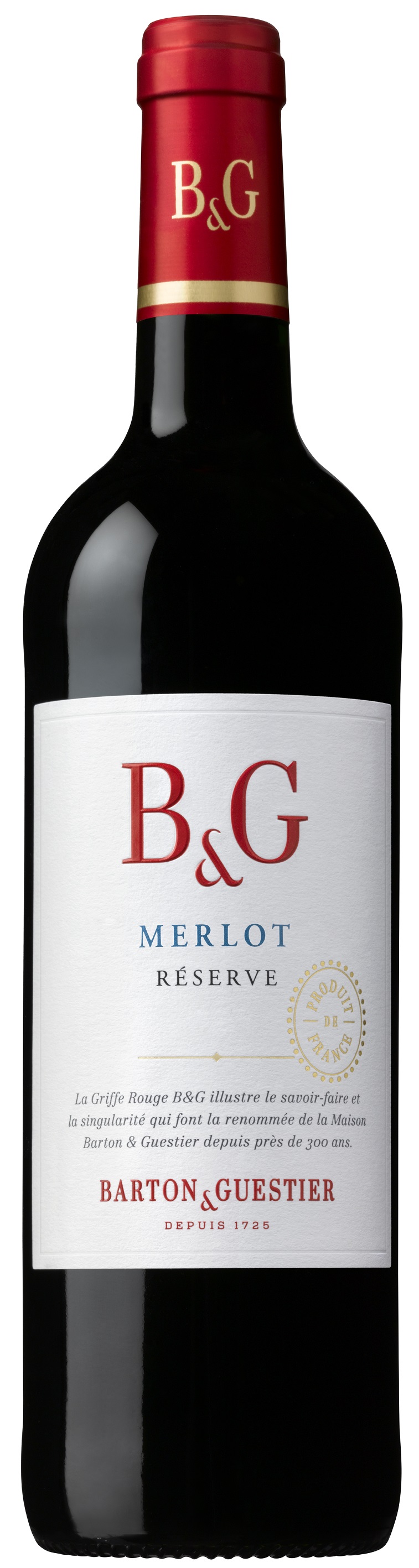 Barton&Guestier Merlot Reserve IGP 0,75L