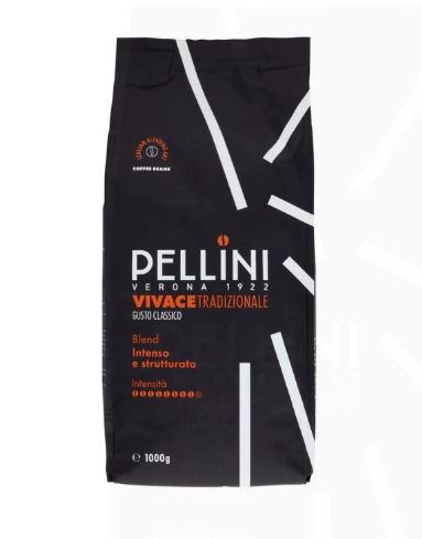 Pellini VIVACE Tradizionale Gusto Classico - 1kg, zrnková káva