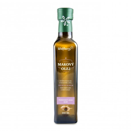 BIO Makový olej 250ml Wolfberry