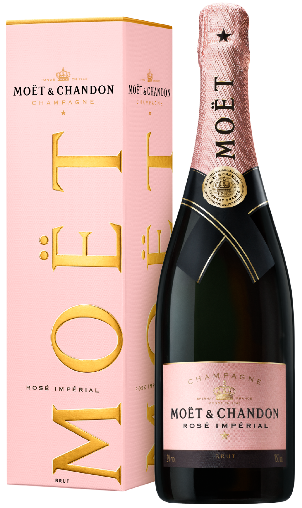 Moët & Chandon Rose Impérial 12% 0,75 l (karton)