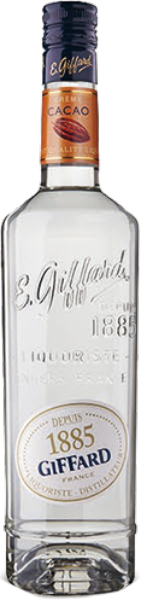 Giffard Cacao White liquer 25% 0,7 l (holá láhev)